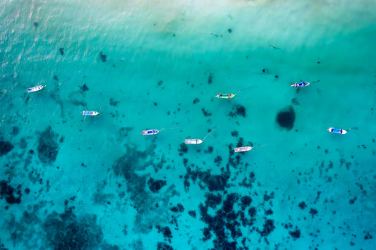 Mar Caribe de Tulum, México