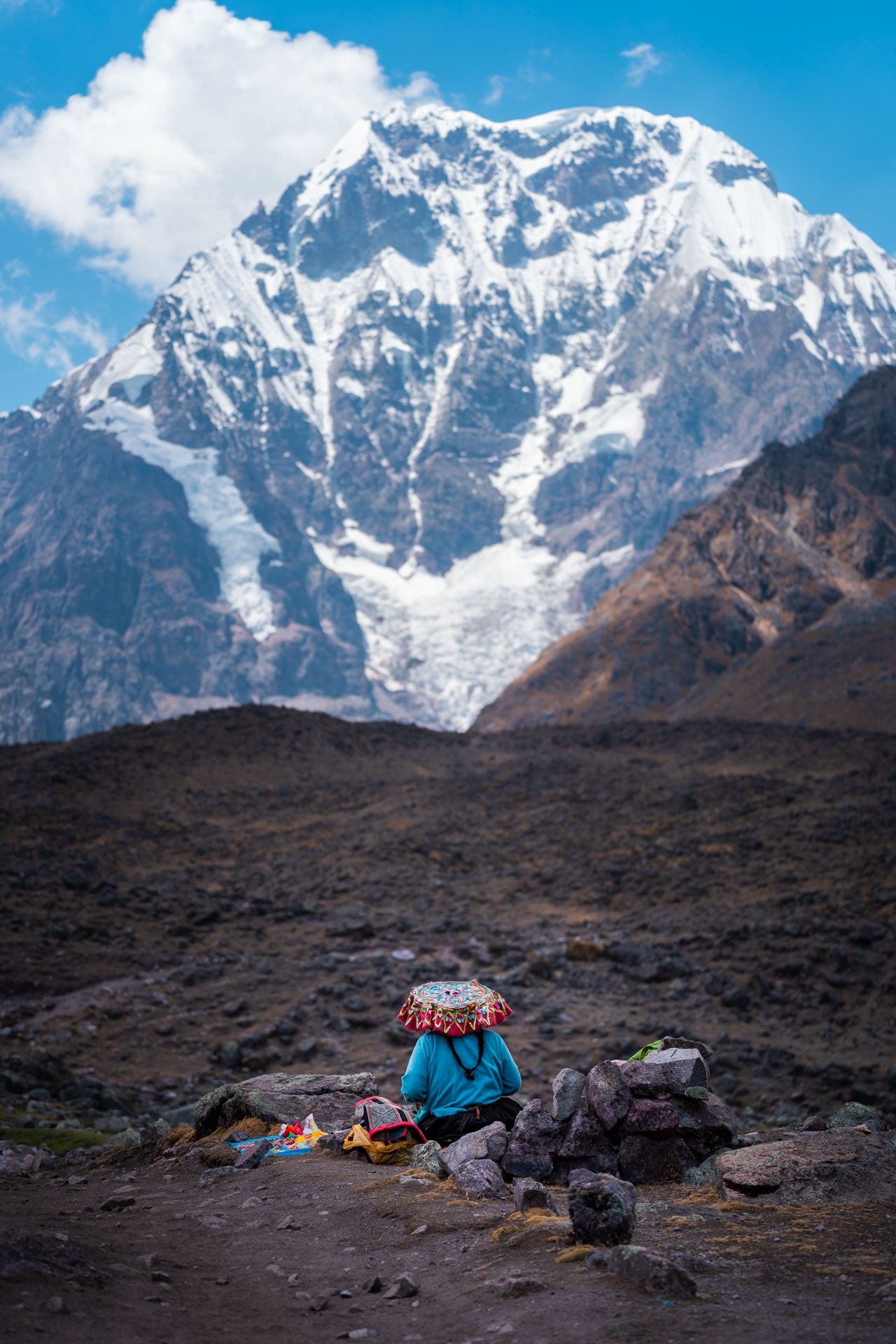 Vendedora de Montaña